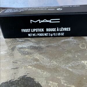 MAC Cosmetics Frost Lipstick - Bold Black Packaging